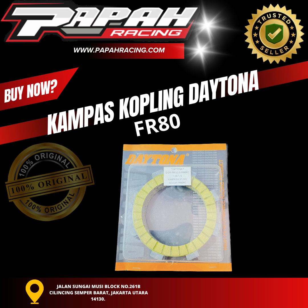 KAMPAS KOPLING DAYTONA FR80 